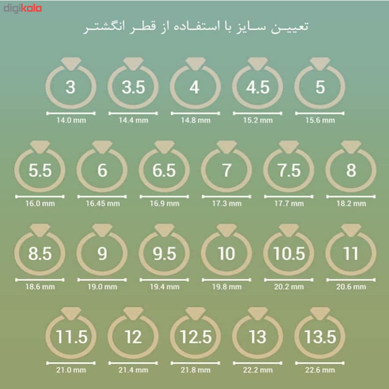 انگشتر طلا 18 عیار زنانه مدل B0007 انگشتر طلا 18 عیار زنانه مدل B0007