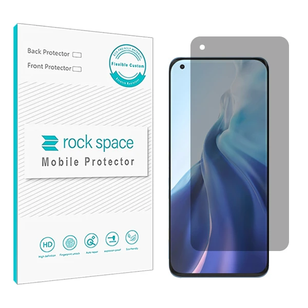 محافظ صفحه نمایش حریم شخصی راک اسپیس کد PRV مناسب برای گوشی موبایل شیائومی Mi 11