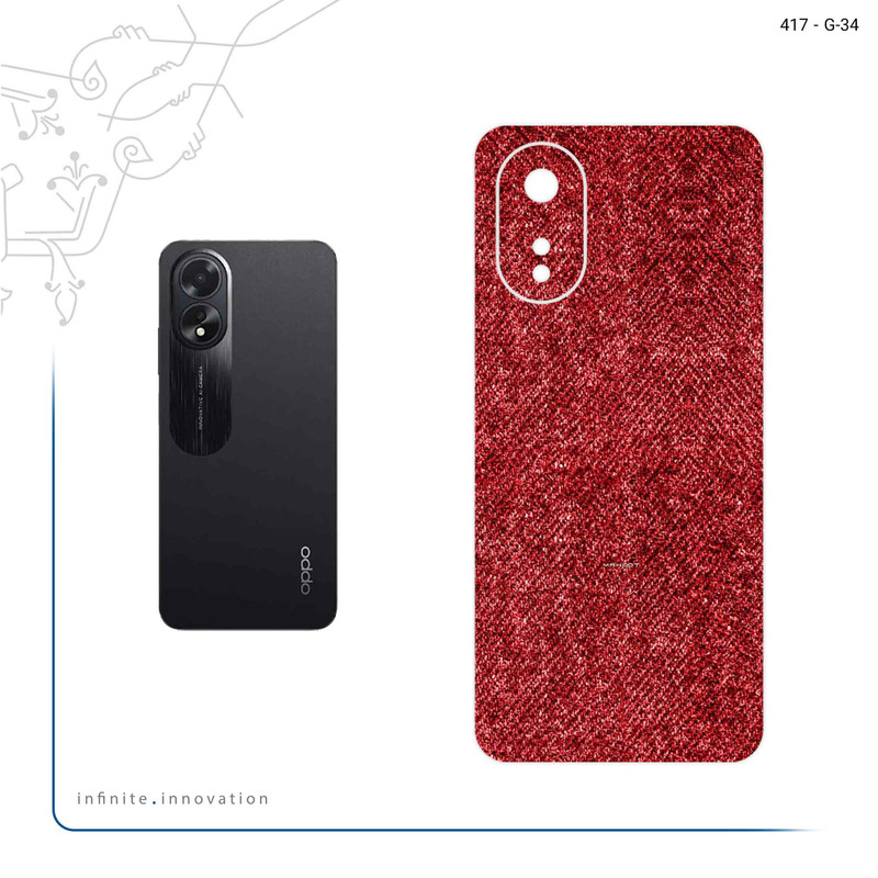 برچسب پوششی ماهوت مدل Fabric Texture 4 مناسب برای گوشی موبایل اپو A38