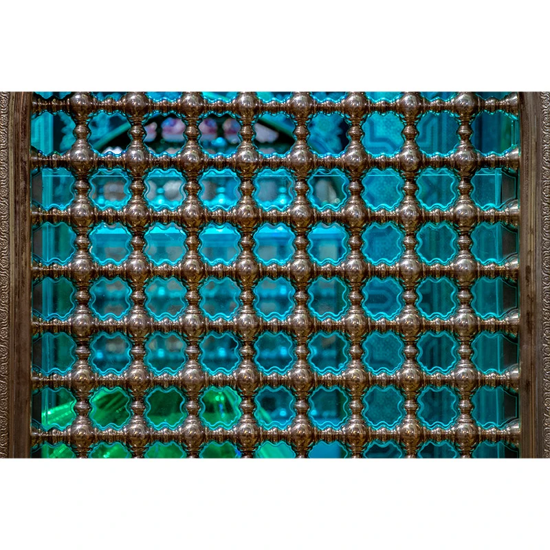 تابلو شاسی مدل ضریح متبرک حرم مطهر امام رضا (ع) کد 04