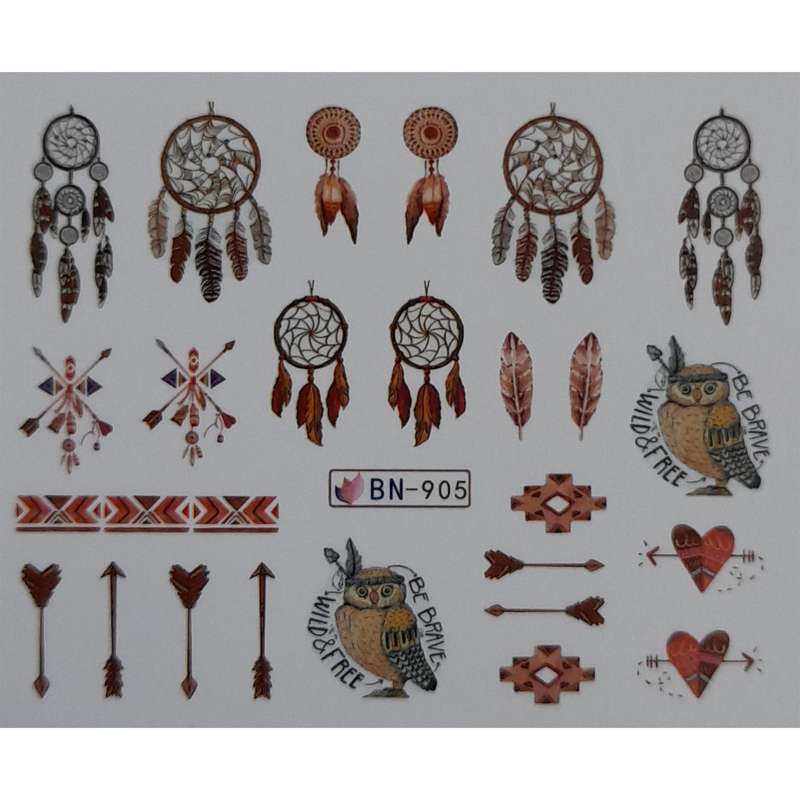 برچسب لنز ناخن کد L344