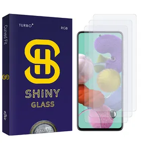 Atouchbo Shiny Glass Screen Protector For Samsung Galaxy S21 FE Pack Of 3