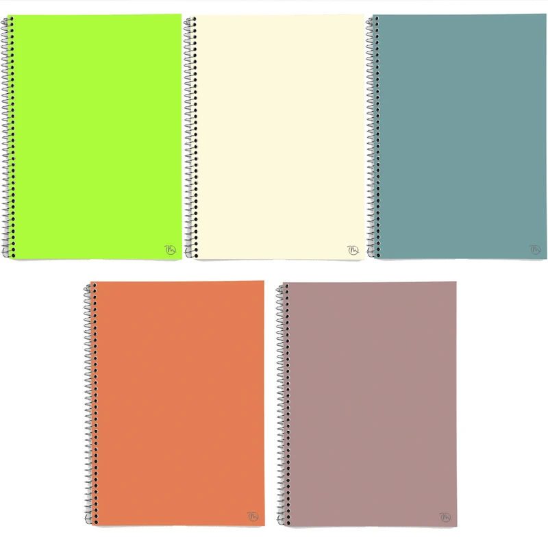 دفتر مشق 50 برگ مدوپد طرح ساده کد BD10044 مجموعه 5 عددی