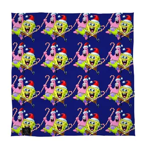 دستمال سر و گردن 27 مدل پاتریک و باب اسفنجی کد V10