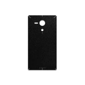 MAHOOT Black-Suede Cover Sticker for Sony Xperia SP