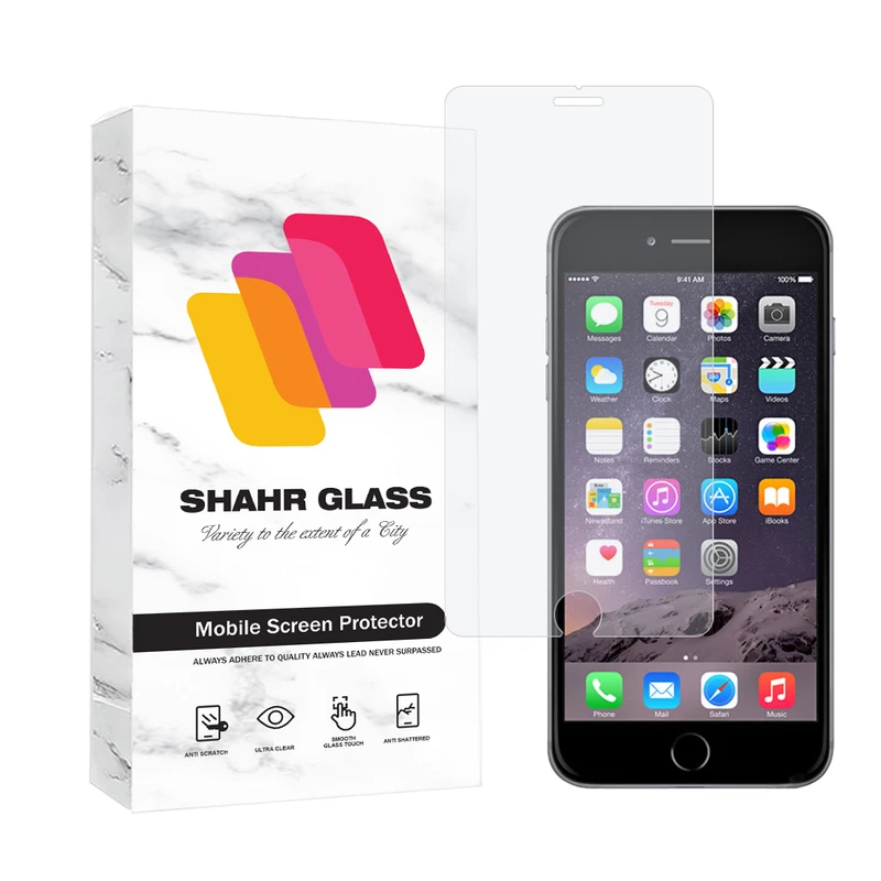 محافظ صفحه نمایش شهر گلس مدل SIMPLSH مناسب برای گوشی موبایل اپل iPhone 6 Plus / 7 Plus / 8 Plus
