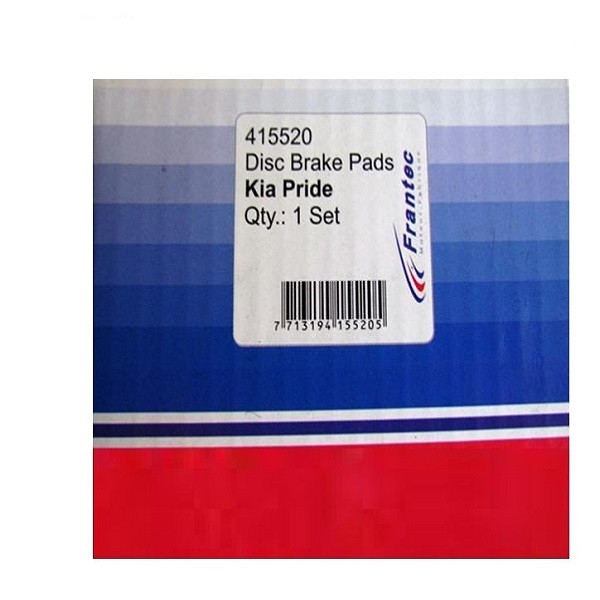 لنت ترمز جلو فرانتک مدل 415520 مناسب برای پراید