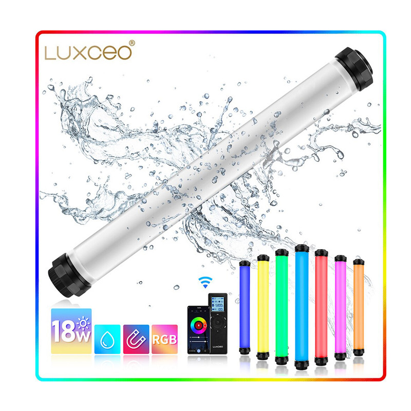 باتوم لایت لاکسیو مدل Luxceo P8 RGB Led Light 1