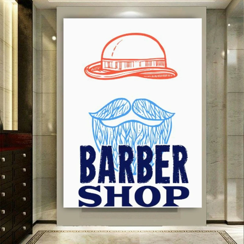 تابلو بوم طرح فروشگاه مدل BARBER SHOP کد GR168