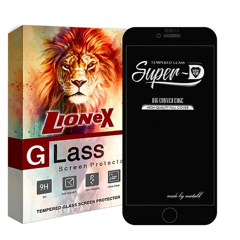 محافظ صفحه نمایش لایونکس مدل SUPERLIONEX مناسب برای گوشی موبایل اپل iPhone 7 Plus / 8 Plus