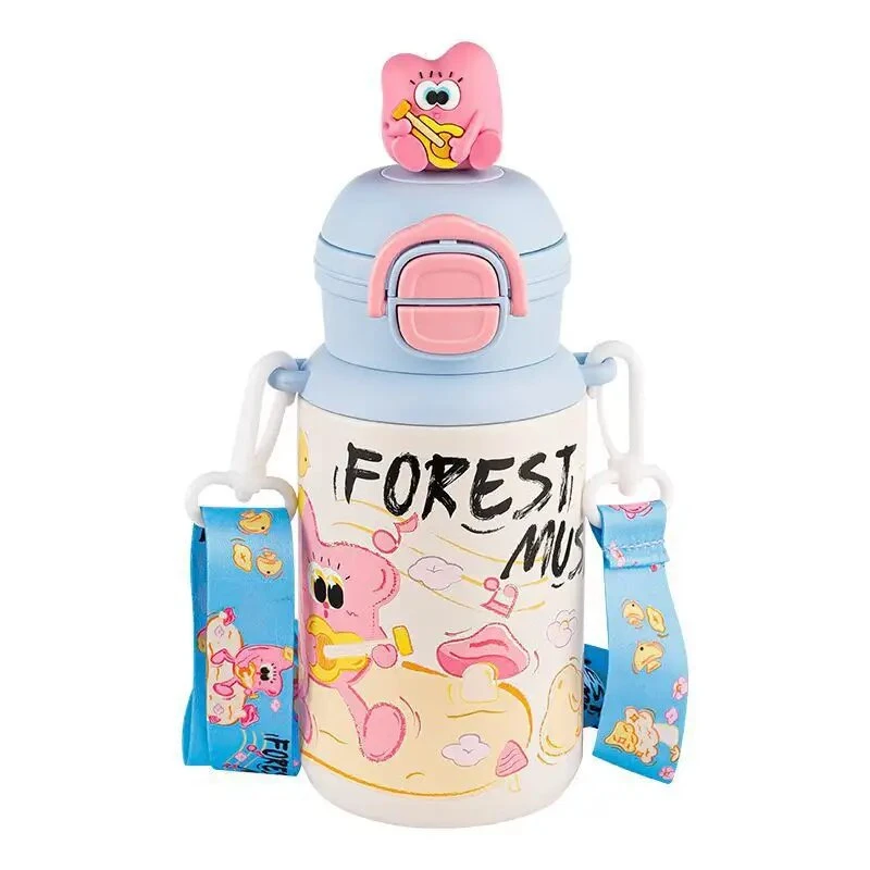 فلاسک کودک مدل نی دار گنجایش 0.5 لیتر