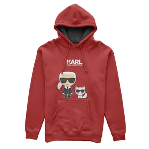 هودی زنانه مدل پیر مرد و گربه کد 0030