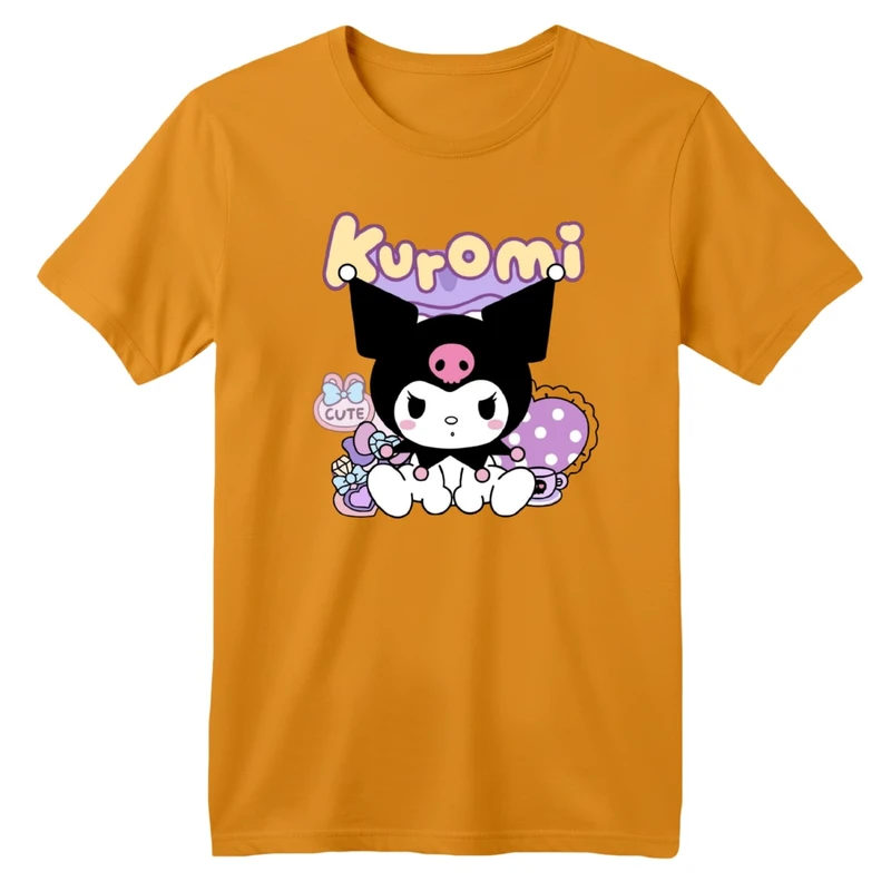 تی‌شرت آستین کوتاه لانگ بچگانه مدل کرومی کد 2