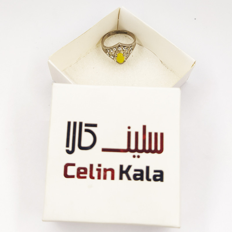 انگشتر نقره زنانه سلین کالا مدل شرف الشمسce-As104