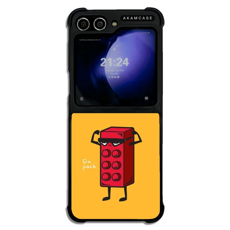کاور آکام مدل AMCWSGZFLIP5-LEGO12 مناسب برای گوشی موبایل سامسونگ Galaxy Z Flip 5