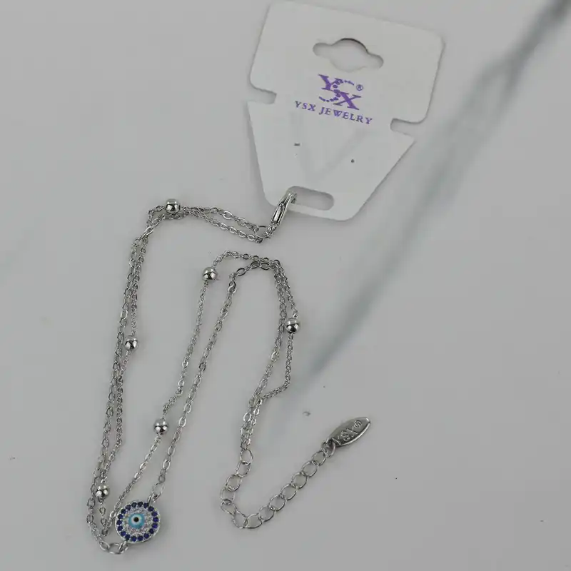 پابند زنانه وای اس ایکس مدل چشم نظر کد M103