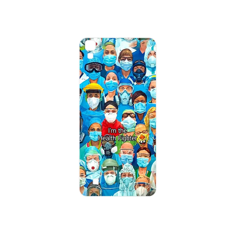 برچسب پوششی ماهوت مدل Nurse مناسب برای گوشی موبایل ال جی X Power