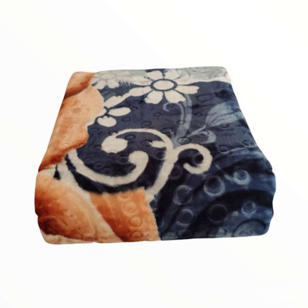 پتو مدل گل برجسته سایز 220x160 سانتی متر