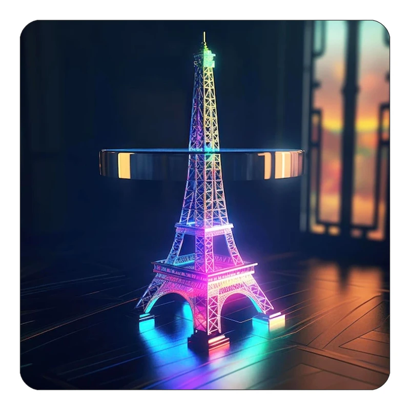 مگنت کاکتی طرح پاریس Paris مدل mp57904