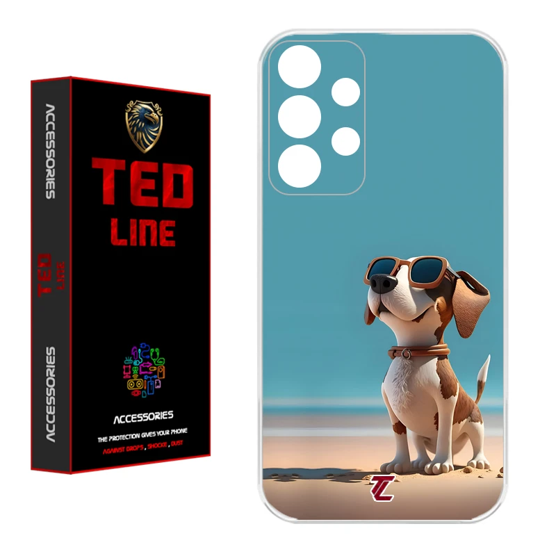کاور تدلاین طرح سگ کد 1187 مناسب برای گوشی موبایل سامسونگ Galaxy A73