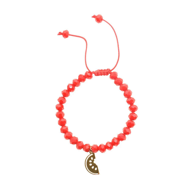 دستبند دخترانه دلنار گالری مدل هندوانه یلدا