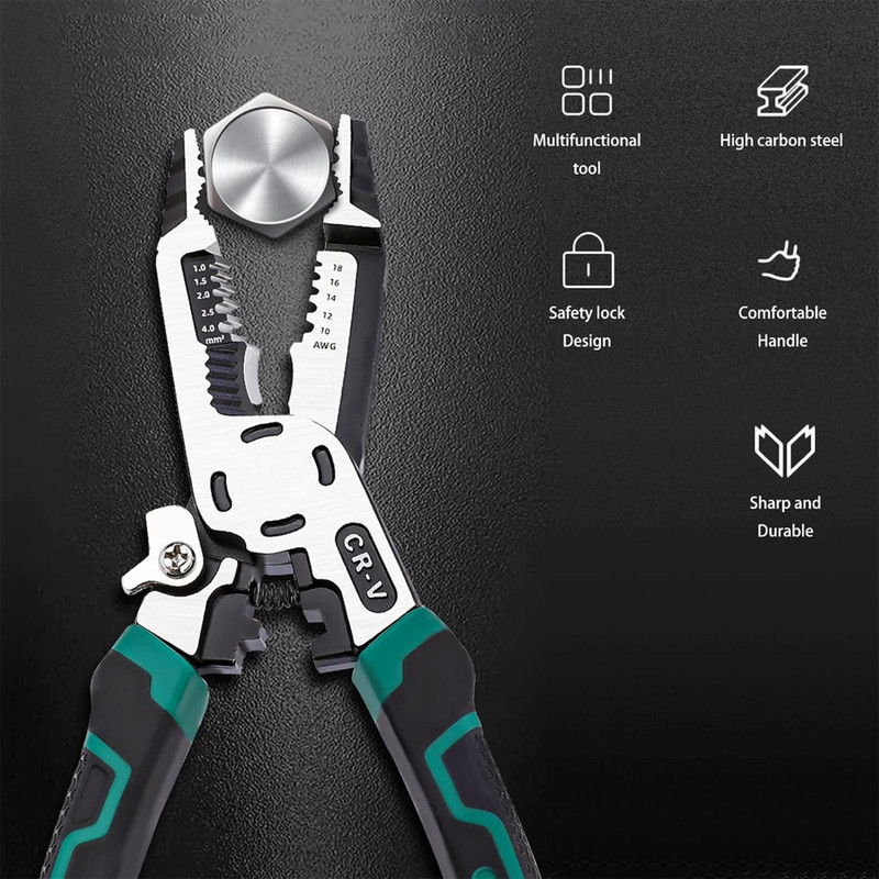 انبر سيم لخت كن 10 كاره توئسِن مدل 19303 سايز 9 اينچ