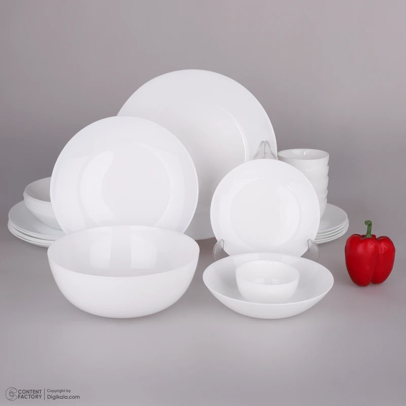 سرویس غذاخوری 26 پارچه گلدن اوپال مدل Bone