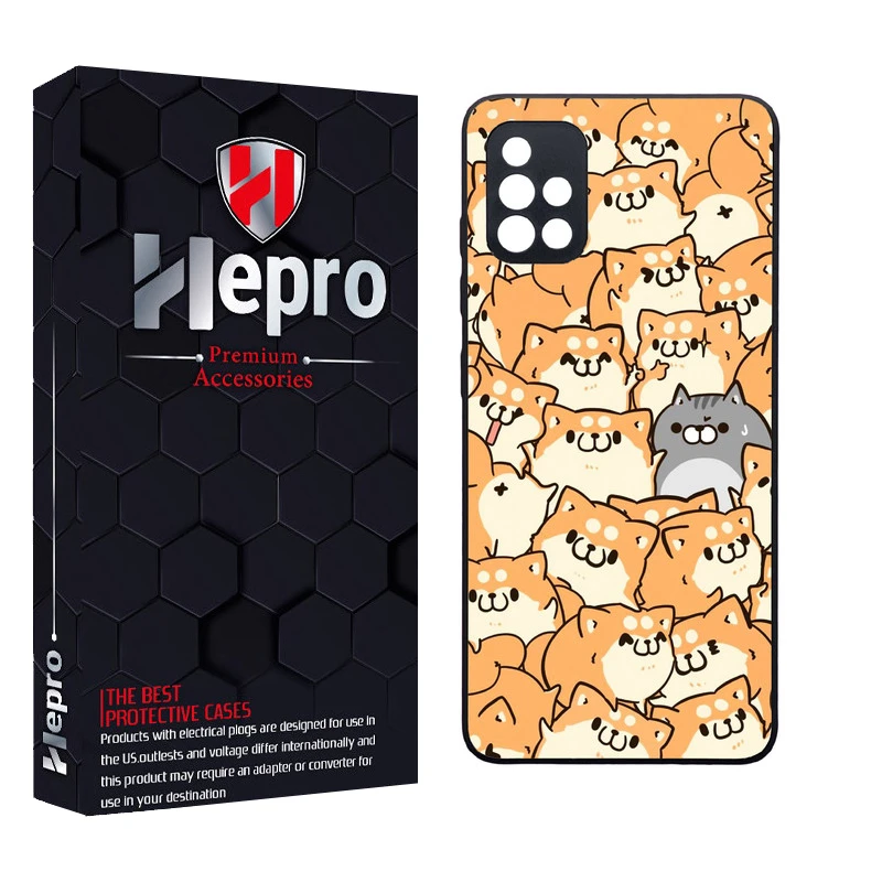 کاور هپرو طرح فانتزی مدل TPU مناسب برای گوشی موبایل سامسونگ Galaxy A51