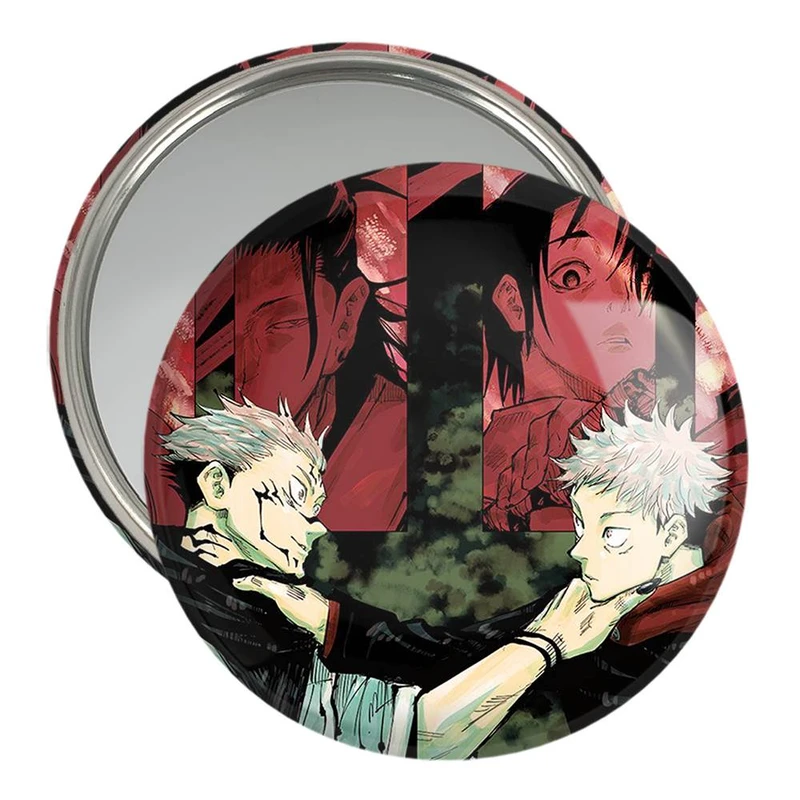 آینه جیبی خندالو مدل یوجی و سوکونا انیمه جوجوتسو کایزن  کد 11080