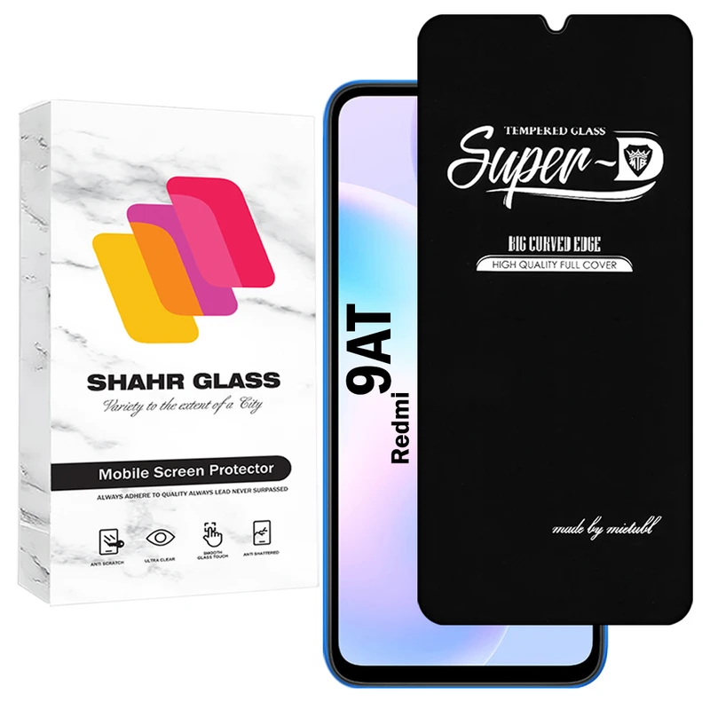 محافظ صفحه نمایش شهر گلس مدل SUPERDNSH مناسب برای گوشی موبایل شیائومی Redmi 9AT