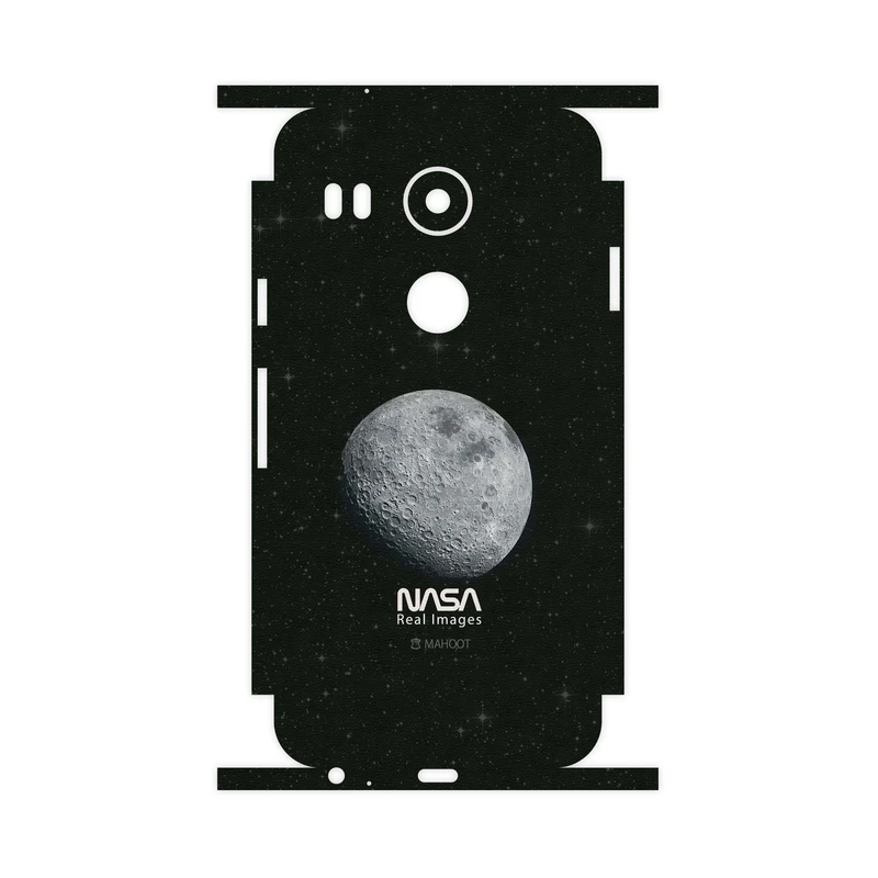برچسب پوششی ماهوت مدل Moon-By-NASA-FullSkin مناسب برای گوشی موبایل گوگل Nexus 5X