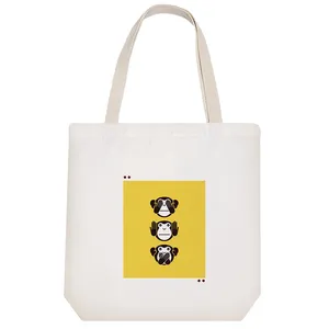 ساک خرید خندالو مدل میمون کد 2471