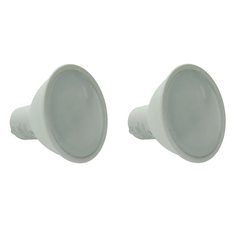 لامپ هالوژن ال ای دی 6 وات ایران زمین مدل daylight پایه GU10 بسته 2 عددی