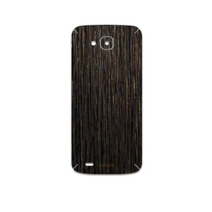 MAHOOT Dark-Gold-Stripes-Wood Cover Sticker for LG X venture