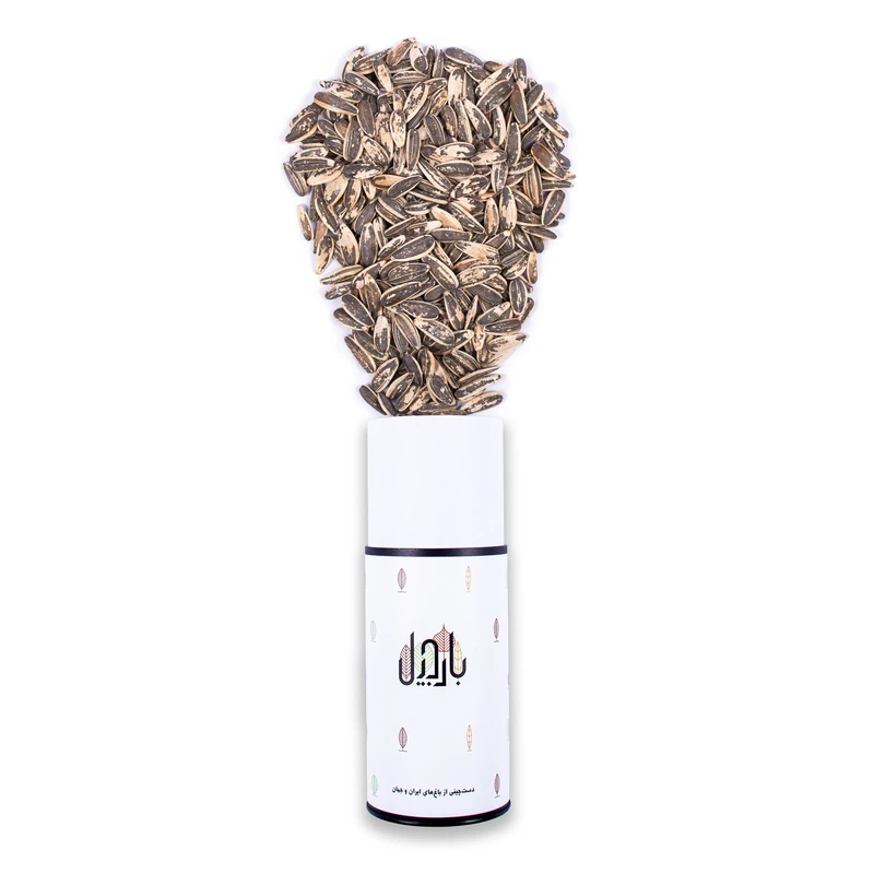 تخمه آفتابگردان برشته دورسفید بارجیل - 1000 گرم