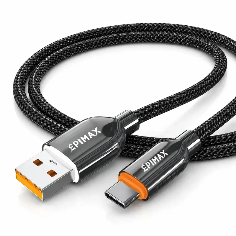 کابل تبدیل USB به USB-C اپی مکس مدل EC-128 طول 1 متر