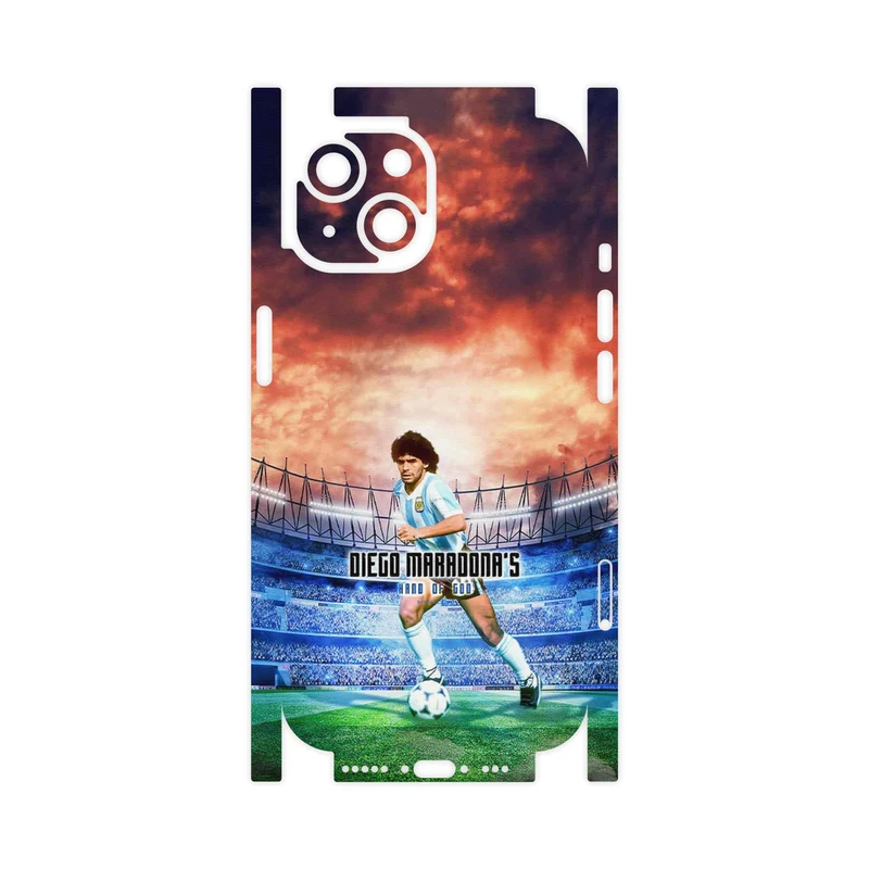 برچسب پوششی ماهوت مدل Diego Maradona-FullSkin مناسب برای گوشی موبایل اپل iPhone 15