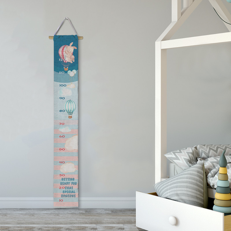 متر اندازه گیری کودک شمسه نگار مدل DTB418 طرح بالن