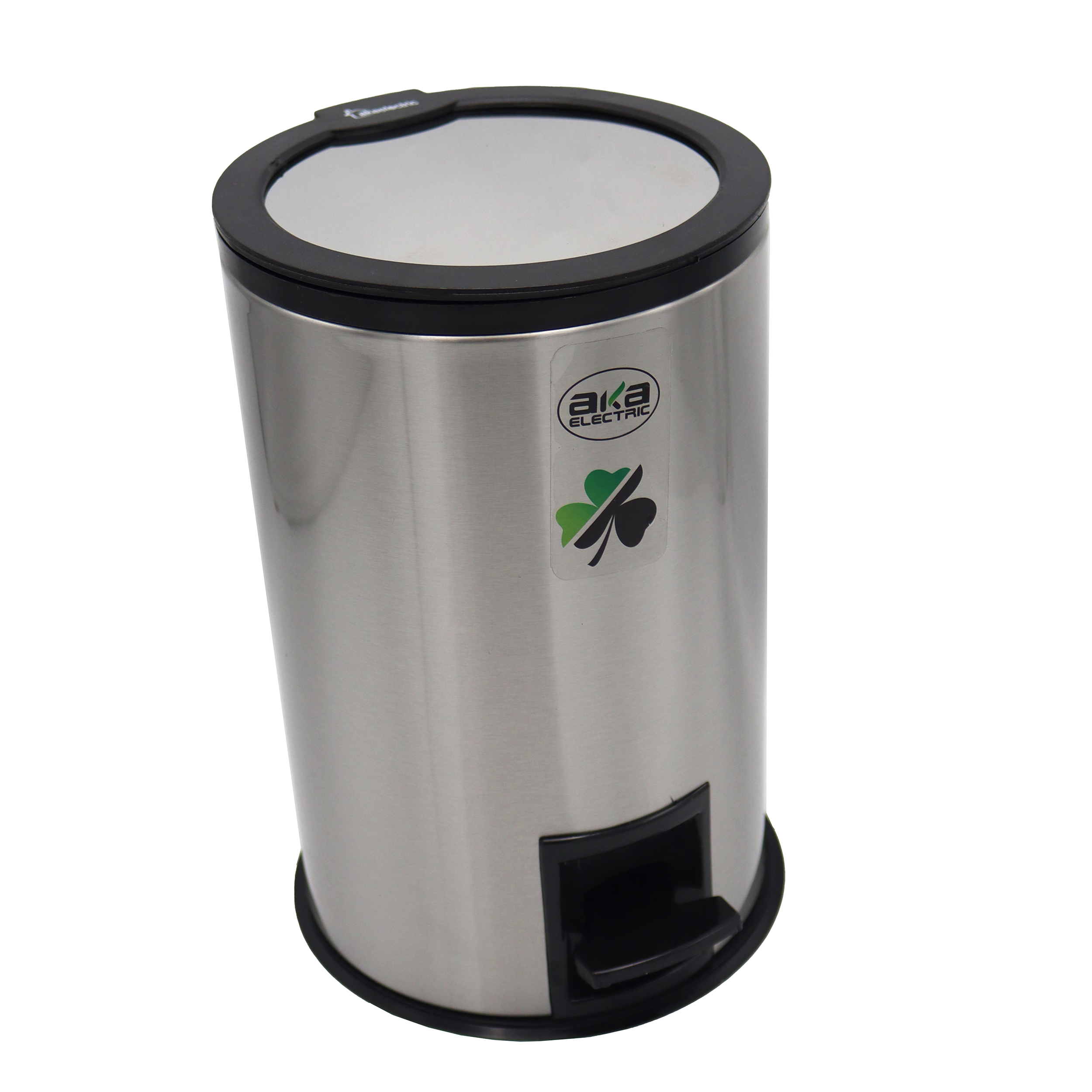 سطل زباله پدالی آکا الکتریک مدل آینه ای کد YP-SADE-03L ظرفیت 3 لیتری