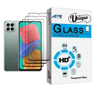 AFS Unique Glass3 Ceramics Screen Protector For Samsung Galaxy M33 Pack Of 3