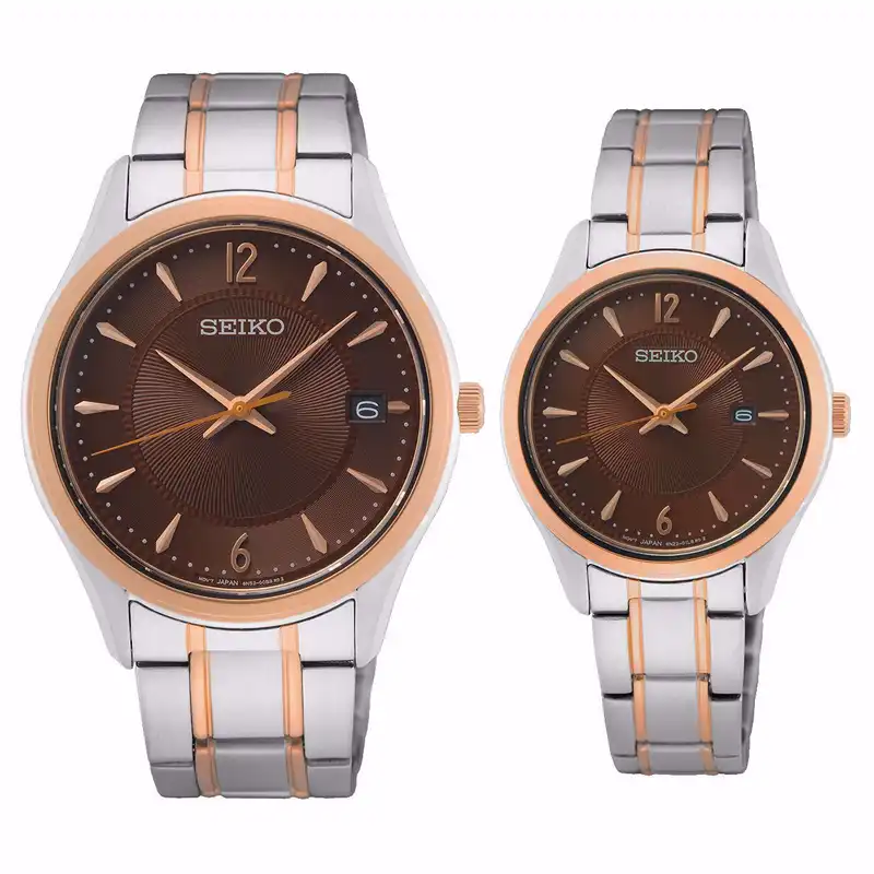 ست ساعت مچی عقربه ای سیکو مدل SUR470 - SUR476