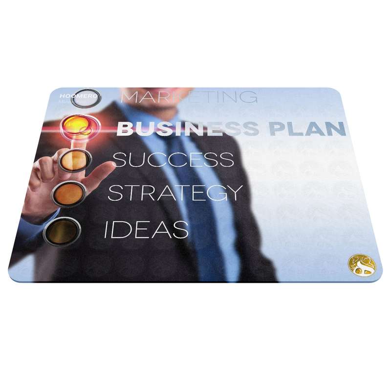 ماوس پد هومرو مدل A6356 طرح بیزینس و جملات انگیزشی