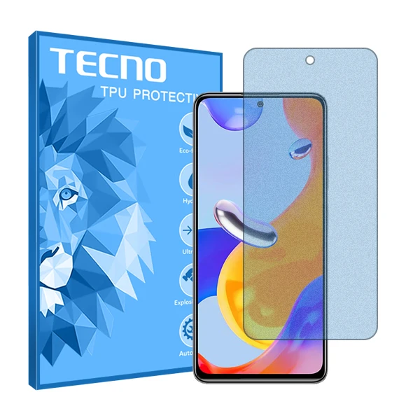 محافظ صفحه نمایش مات ضد اشعه آبی تکنو مدل HyMBLU مناسب برای گوشی موبایل شیائومی Redmi Note 11 Pro