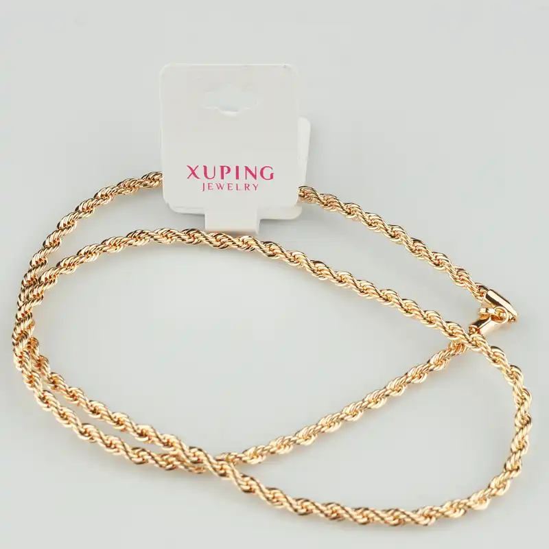 زنجیر زنانه ژوپینگ مدل طنابی کد TCH-39