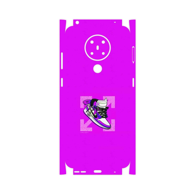برچسب پوششی ماهوت مدل Nike Air Sneaker Digital Art-FullSkin مناسب برای گوشی موبایل نوکیا 5.3