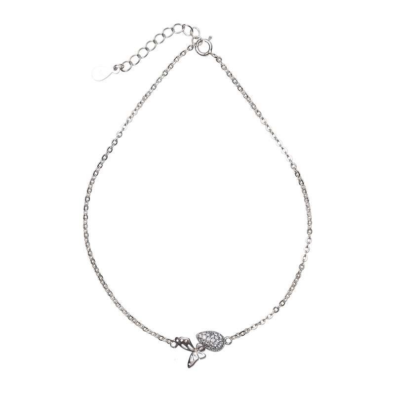 پابند نقره زنانه شهر جواهر مدل SJS-AN029 پابند نقره زنانه شهر جواهر مدل SJS-AN029