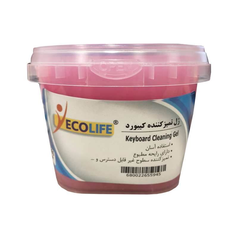 ژل تمیز کننده کیبورد اکولایف مدل Keyboard Clean کد 10 وزن 300 گرم