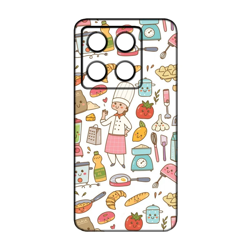 کاور طرح آشپز  کد 23 مناسب برای گوشی موبایل شیائومی 14T