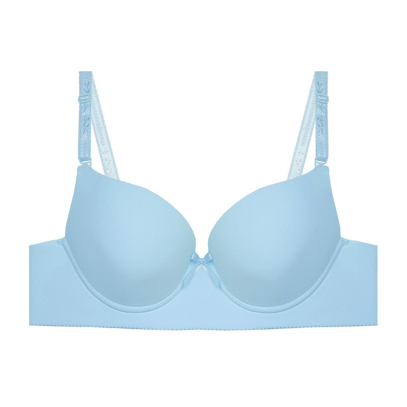 سوتین زنانه مدل اسفنجی دکلته جکدار کاپ B کد 681066