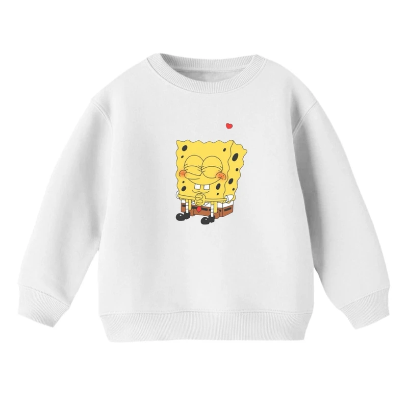 سویشرت بچگانه مدل باب اسفنجی کد 10